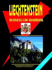 Cover of: Liechtenstein Business Law Handbook