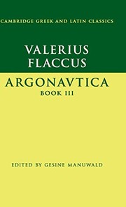 Cover of: Valerius Flaccus: Argonautica Book III