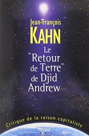 Cover of: Le "Retour de Terre" de Djid Andrew by Jean-François Kahn