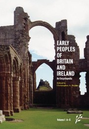 Cover of: Early peoples of Britain and Ireland by edited by Christopher A. Snyder.
