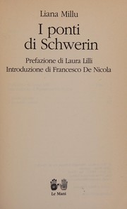 Cover of: I ponti di Schwerin