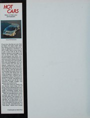 Cover of: Hot cars.