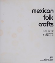 Cover of: Mexican folk crafts