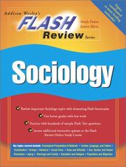 Cover of: Flash review for sociology. by Allyn & Bacon, Allyn, Bacon