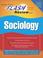 Cover of: Flash review for sociology.