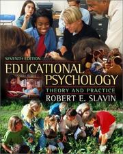Cover of: Educational psychology by Robert E. Slavin