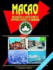 Cover of: Macao Business and Investment Opportunities Yearbook