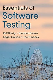 Cover of: Essentials of Software Testing