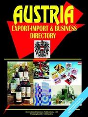 Cover of: Austria Export-Import and Business Directory (Austria)