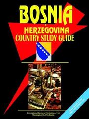 Cover of: Bosnia and Herzegovina Country Study Guide