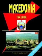 Cover of: Macedonia Tax Guide