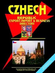 Cover of: Czech Republic Export-Import Trade and Business Directory (Czech Republic)