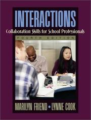 Cover of: Interactions by Marilyn Friend, Lynne Cook