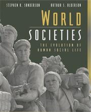 Cover of: World societies: the evolution of human social life