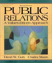 Cover of: Public Relations by David Guth, David W. Guth, Charles Marsh, David W. Guth, Charles Marsh