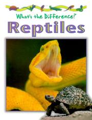Cover of: Reptiles (What's the Difference?)