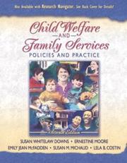 Cover of: Child Welfare and Family Services: Policies and Practice, Seventh Edition