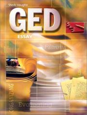 Cover of: Ged Essay (Steck-Vaughn Ged Series)