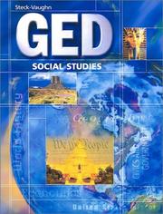 Cover of: Social Studies: Ged (Steck-Vaughn Ged Series)