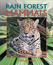 Cover of: Rain Forest Mammals (Parker, Edward, Rain Forest.) by 