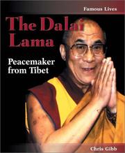 Cover of: The Dalai Lama: peacemaker from Tibet