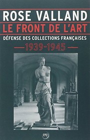 Cover of: Le front de l'art by Rose Valland