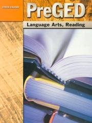 Cover of: Pre Ged Language Arts, Reading (Pre-GED Print)