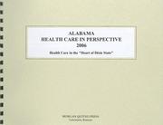 Cover of: Alabama Health Care in Perspective 2006 (Alabama Health Care in Perspective)