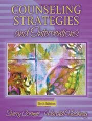 Cover of: Counseling Strategies and Interventions (6th Edition)