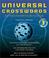 Cover of: Universal Crosswords Volume 1 Editors' Favorite