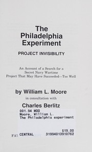 Cover of: The Philadelphia Experiment: Project Invisibility