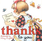 Cover of: Thanks To You