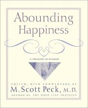 Cover of: Abounding happiness: a treasury of wisdom
