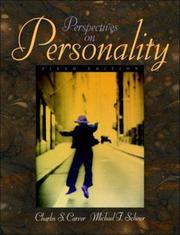 Cover of: Perspectives on Personality, Fifth Edition by Charles S. Carver, Michael F. Scheier, Charles Carver, Michael Scheier