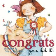 Cover of: Congrats!  You did it!