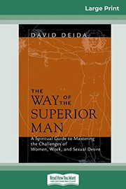 Cover of: Way of the Superior Man (16pt Large Print Edition) by David Deida