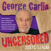 Cover of: George Carlin 2007 Day-to-Day Calendar by George Carlin
