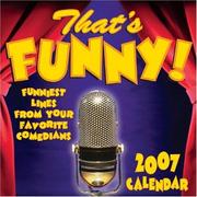 Cover of That's Funny! 2007 Day-to-Day Calendar