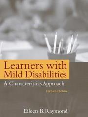 Cover of: Learners with mild disabilities: a characteristics approach