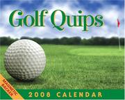 Cover of: Golf Quips: 2008 Mini Day-to-Day Calendar