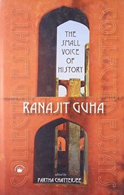 Cover of: The small voice of history by Ranajit Guha