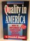 Cover of: Quality in America
