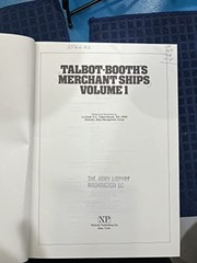 Cover of: Talbot-Booth's Merchant ships