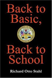 Cover of: Back to Basic, Back to School