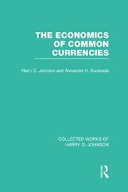 Cover of: Economics of Common Currencies
