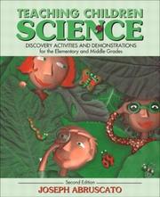 Cover of: Teaching Children Science by Joseph Abruscato