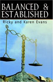Cover of: Balanced and Established by Ricky Evans, Karen Evans