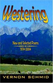 Cover of: Westering by Vernon Schmid