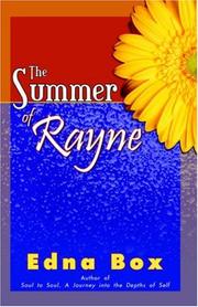 Cover of: The Summer of Rayne