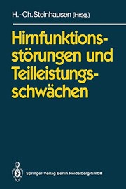 Cover of: Hirnfunktionsstorungen Und Teilleistungsschwachen by 